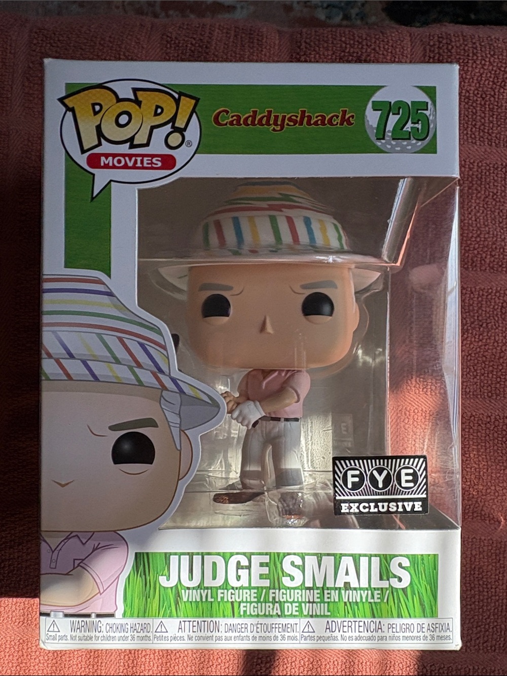 Funko Pop! Movies Judge Smails Figure - White, Green, Pink, Tan